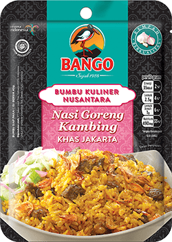 Bango Bumbu Kuliner Nusantara<br><span style='font-size:18px'>NASI GORENG KAMBING KHAS JAKARTA</span>
