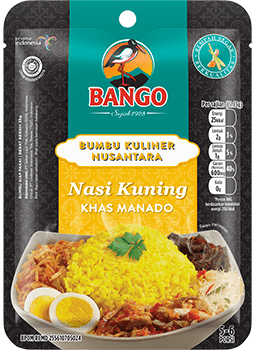 Bango Bumbu Kuliner Nusantara<br><span style='font-size:18px'>NASI KUNING</span>