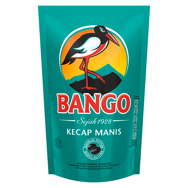 Bango Kecap Manis<br><span style='font-size:18px'>Kemasan Isi Ulang 550ml</span>