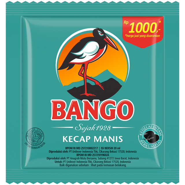 Bango Kecap Manis<br><span style='font-size:18px'>Sachet 20ml</span>